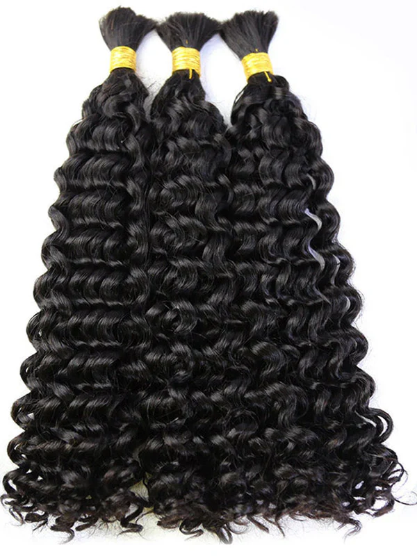 Bulk Human Braiding Hair Water Wave