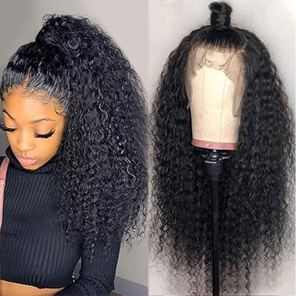 360 Lace Front Wigs Human Hair Deep Wave Wigs 