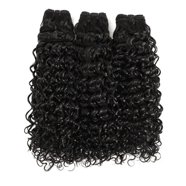 Double Drawn Water Wave Bundle Hair