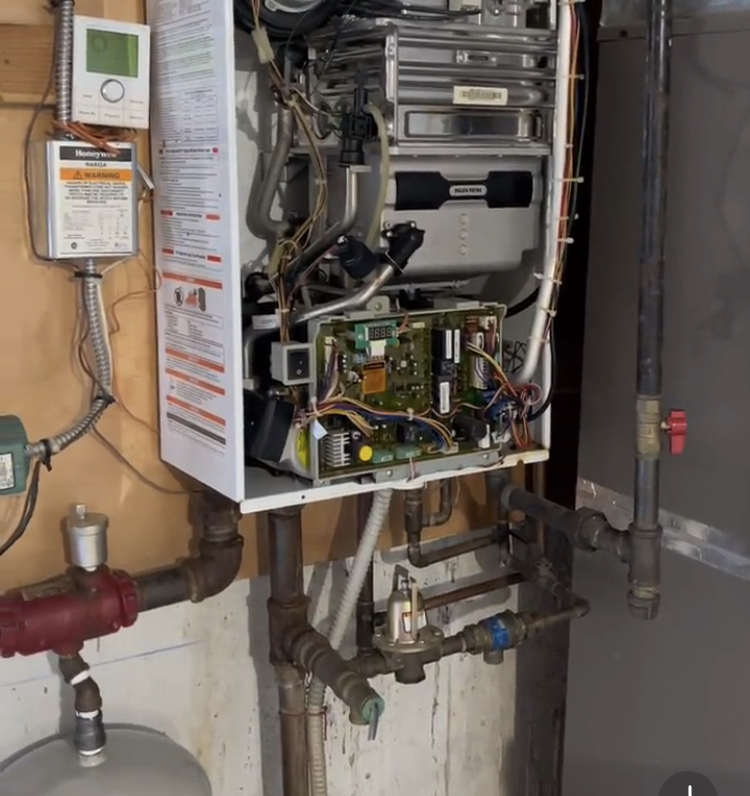 navien tankless water heater boiler combo  repair 