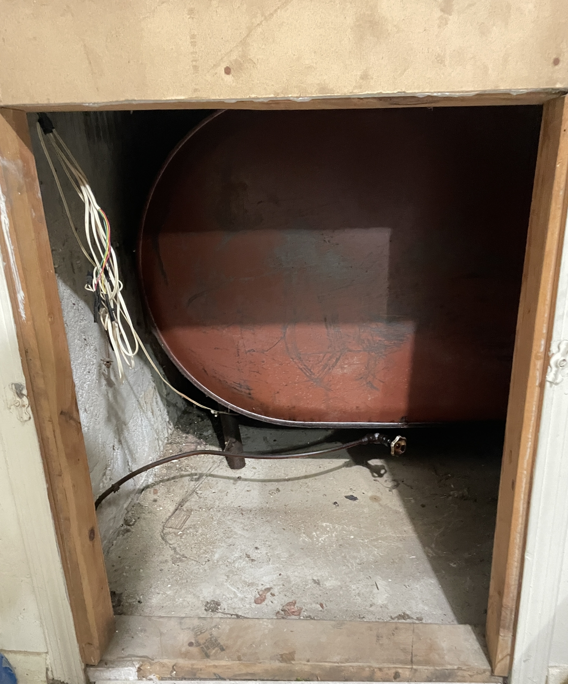 Oil Heater tank oil Leak Repair