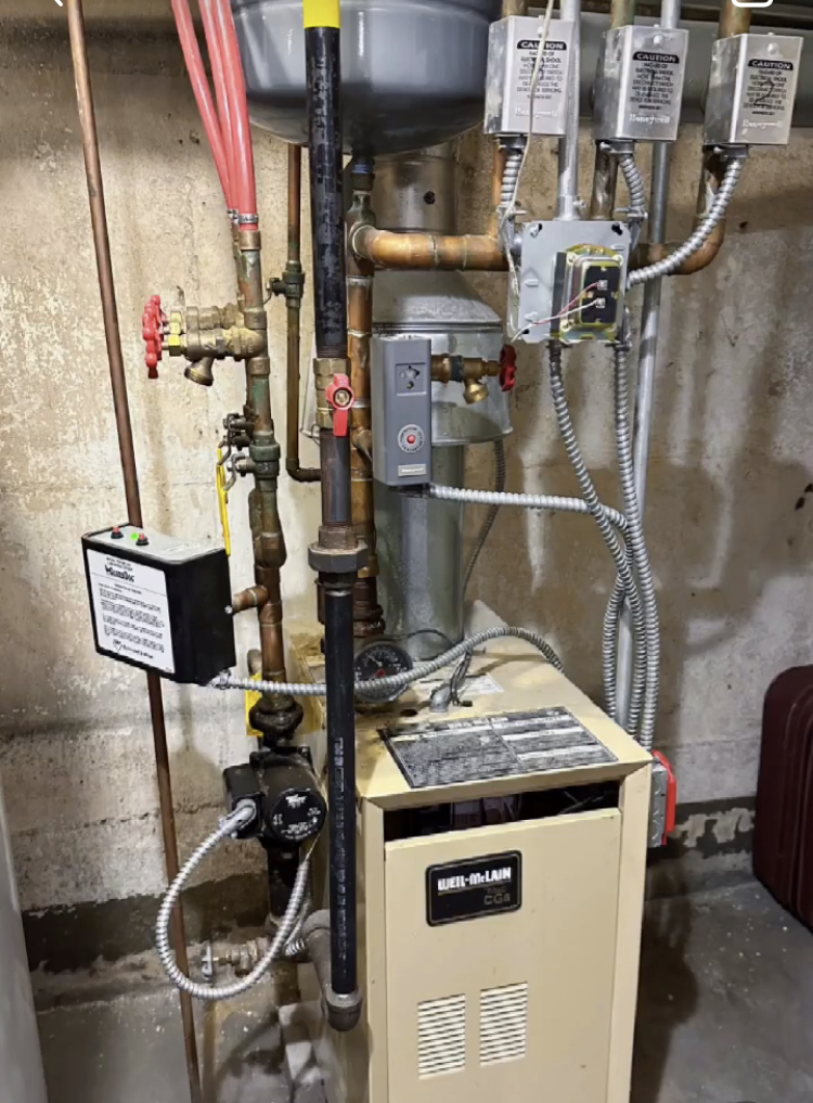 Weil McLain  GAS Hot Water Boiler heater fix