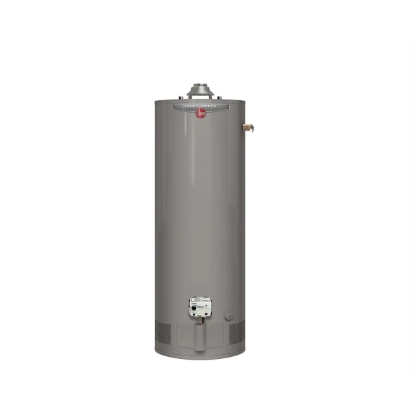 rheem 50 גל. גבוה 6 שנים 38,000 btu החלפת דוד מים מיכל גז טבעי